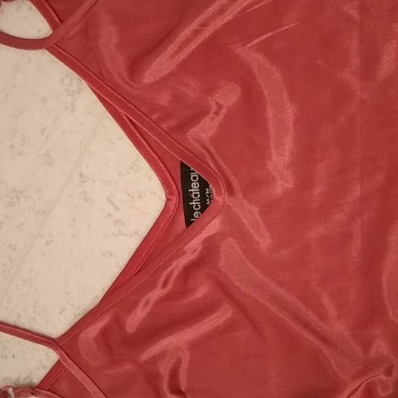 Beaded Le Chateau Top with Silky Under Top - Picture 6 of 7